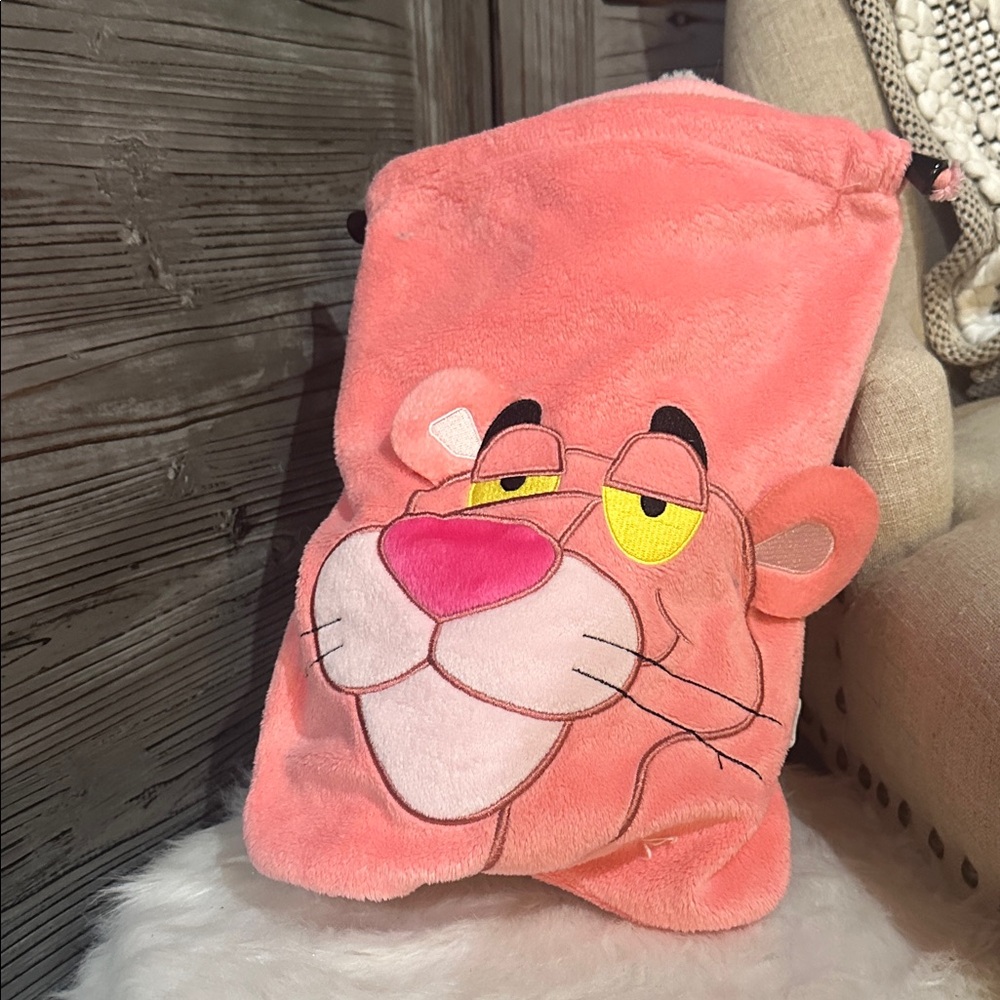 Pink Panther Plush Bag